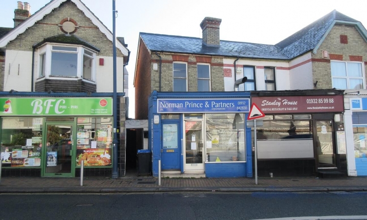 FREEHOLD SALE OF PROMINENT RETAIL AND OFFICE  PROPERTY IN ADDLESTONE