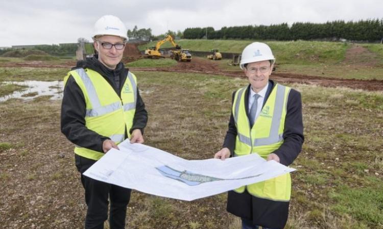 £20m infrastructure works start on site to transform iconic West Works site at Longbridge