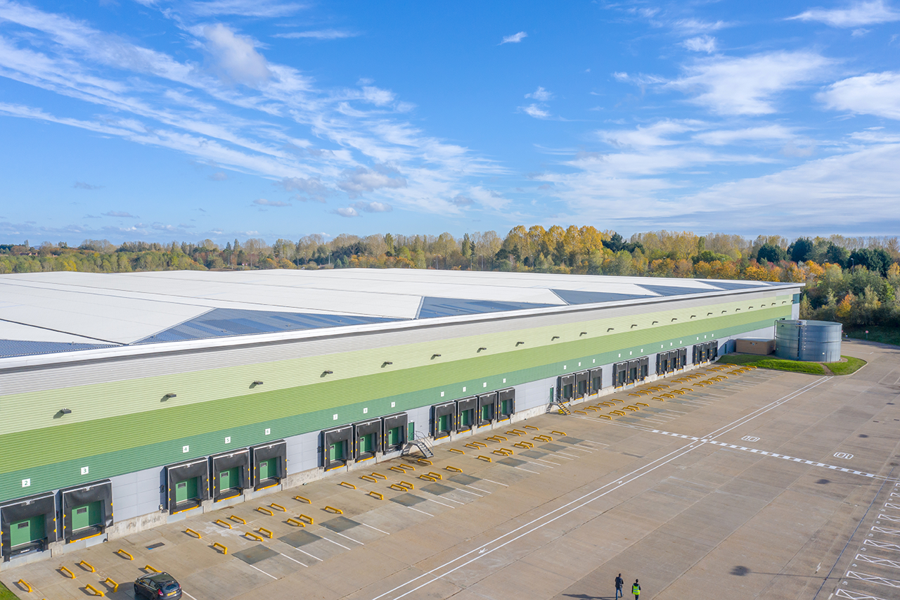 LOGICOR LETS 360,000 MILTON KEYNES WAREHOUSE TO M&S FOOD