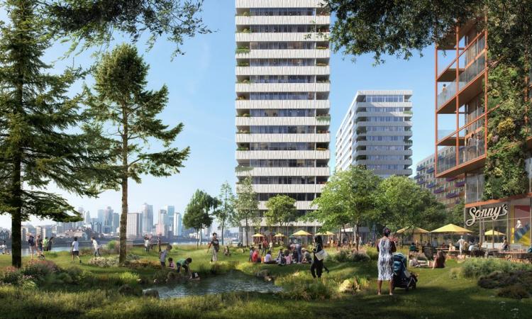 U+I submits plans for new mixed-use neighbourhood on Greenwich Peninsula