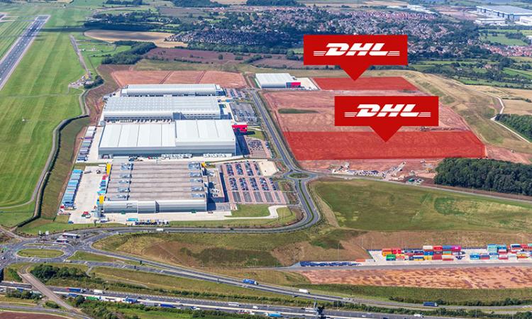 DHL double signing at SEGRO Logistics Park East Midlands Gateway