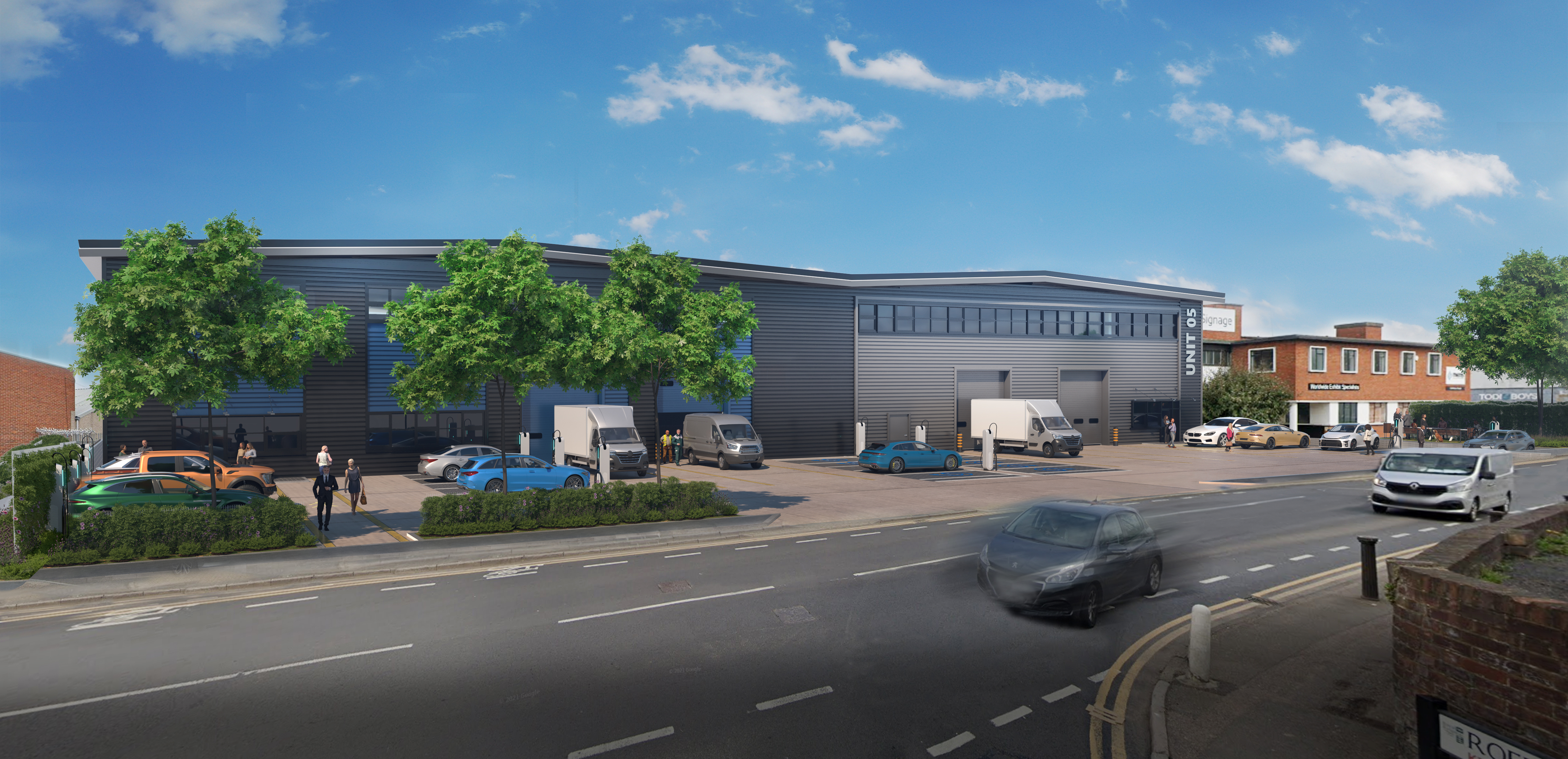 Eurazeo and Arax Properties Submit Planning for 105,000 sq ft Urban Logistics scheme in Chessington