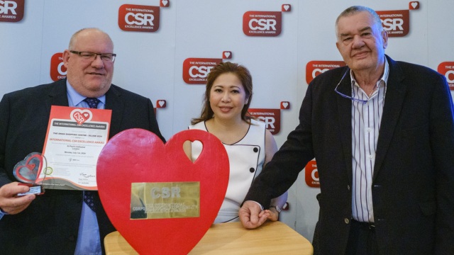 Swan Centre, Leatherhead, scoops international CSR Excellence Silver Award
