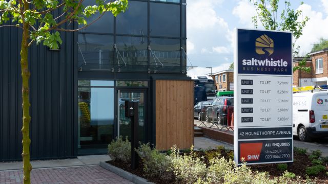 SHW completes first letting at Saltwhistle Business Park, Redhill
