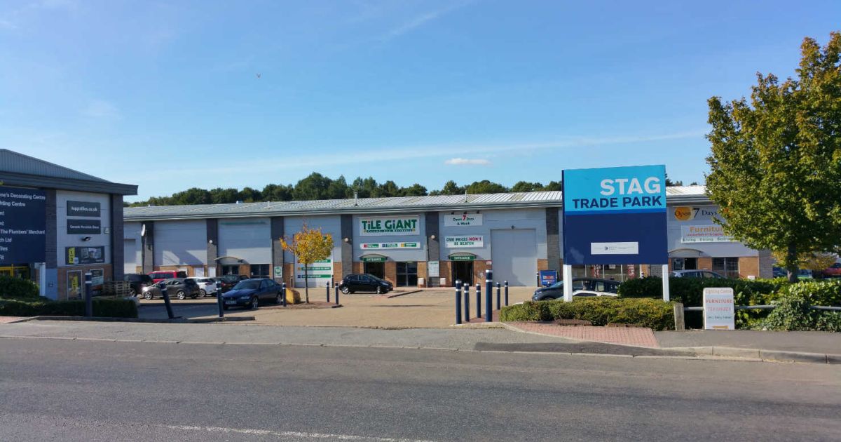 Stag Trade Park, Tunbridge Wells, now fully let
