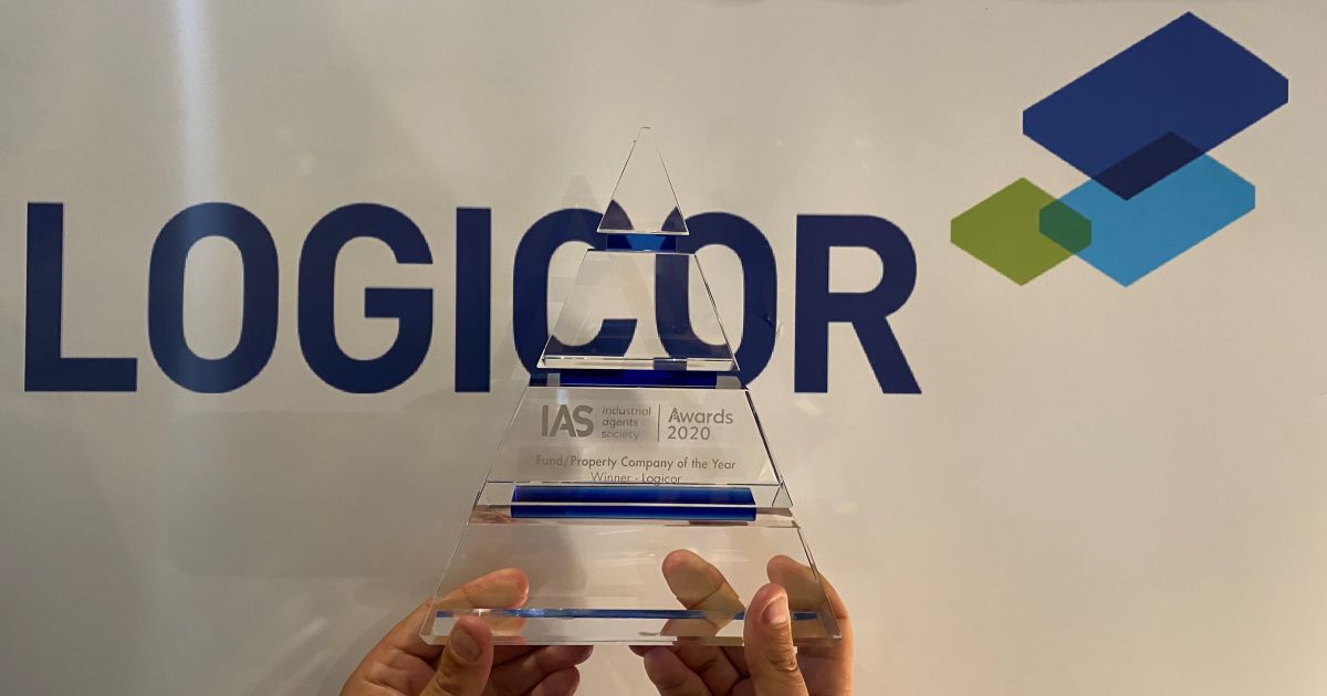 Logicor wins IAS Awards 2020 Property Company of the Year