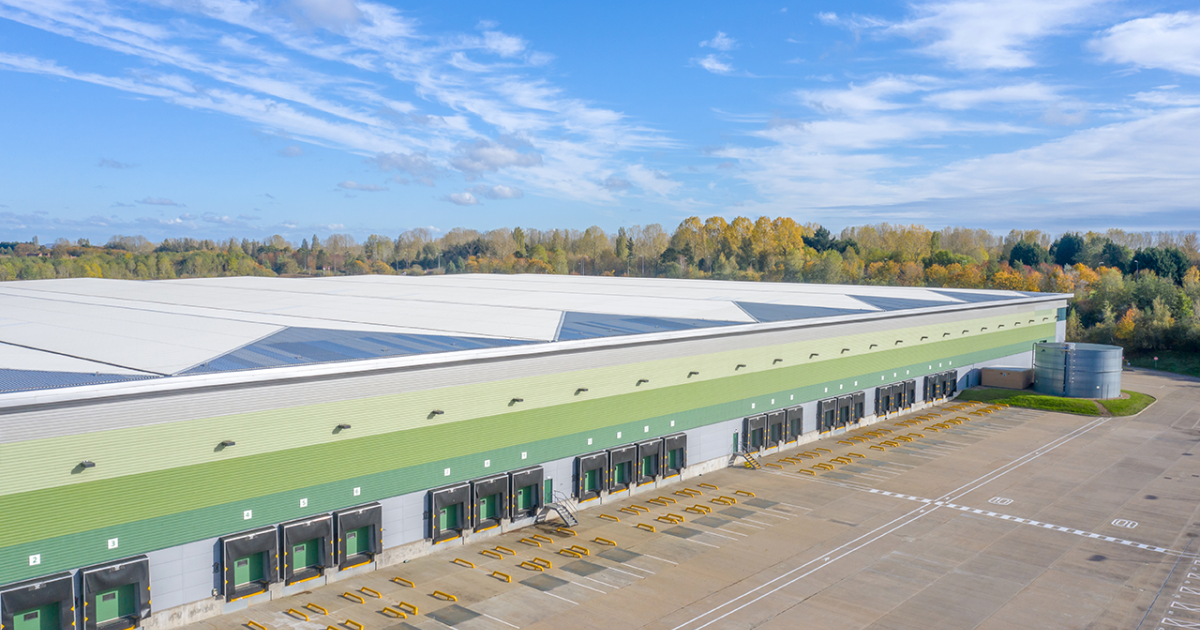 LOGICOR LETS 360,000 MILTON KEYNES WAREHOUSE TO M&S FOOD
