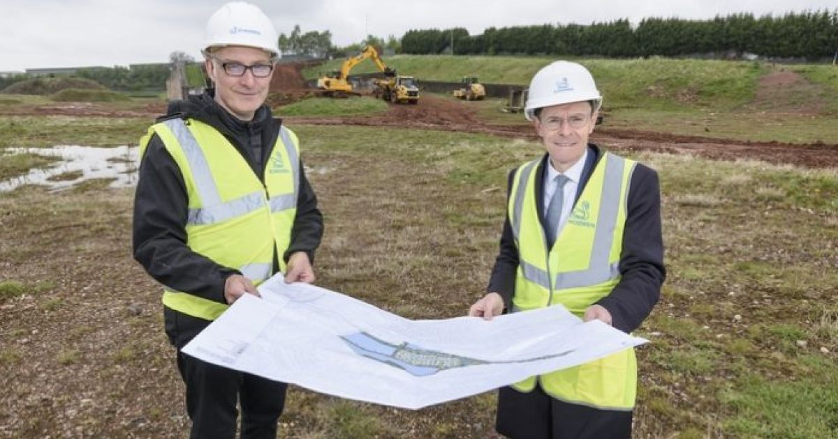£20m infrastructure works start on site to transform iconic West Works site at Longbridge