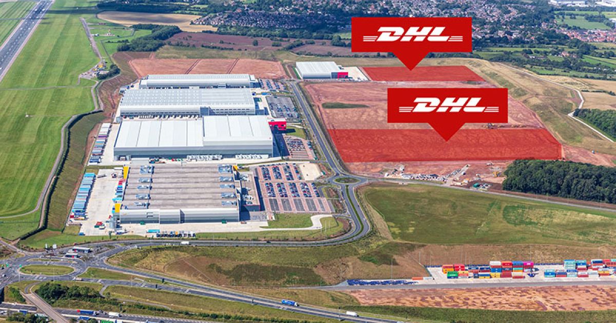 DHL double signing at SEGRO Logistics Park East Midlands Gateway