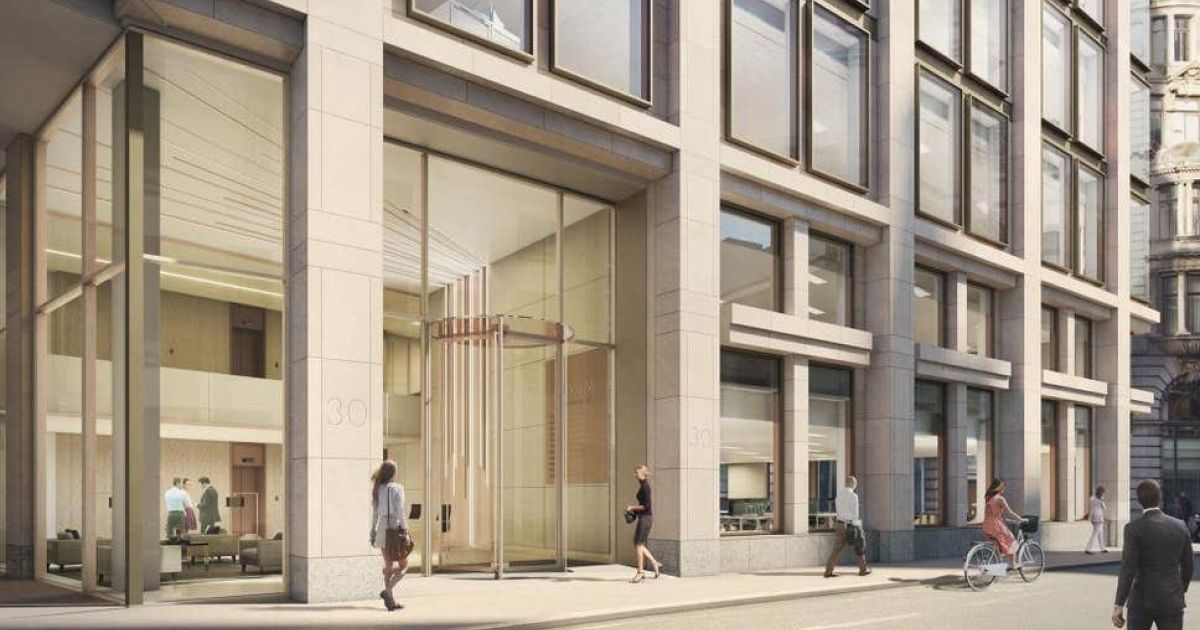 McKay completes sale of 30 Lombard Street, London
