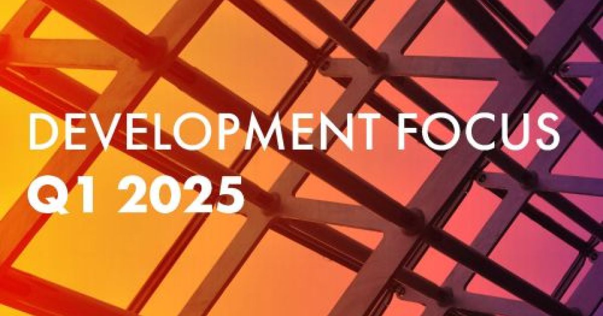 South East Development focus Q1 2025