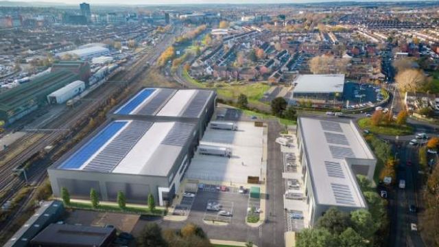 New Prime Urban Warehousing Scheme Under Construction In Bristol