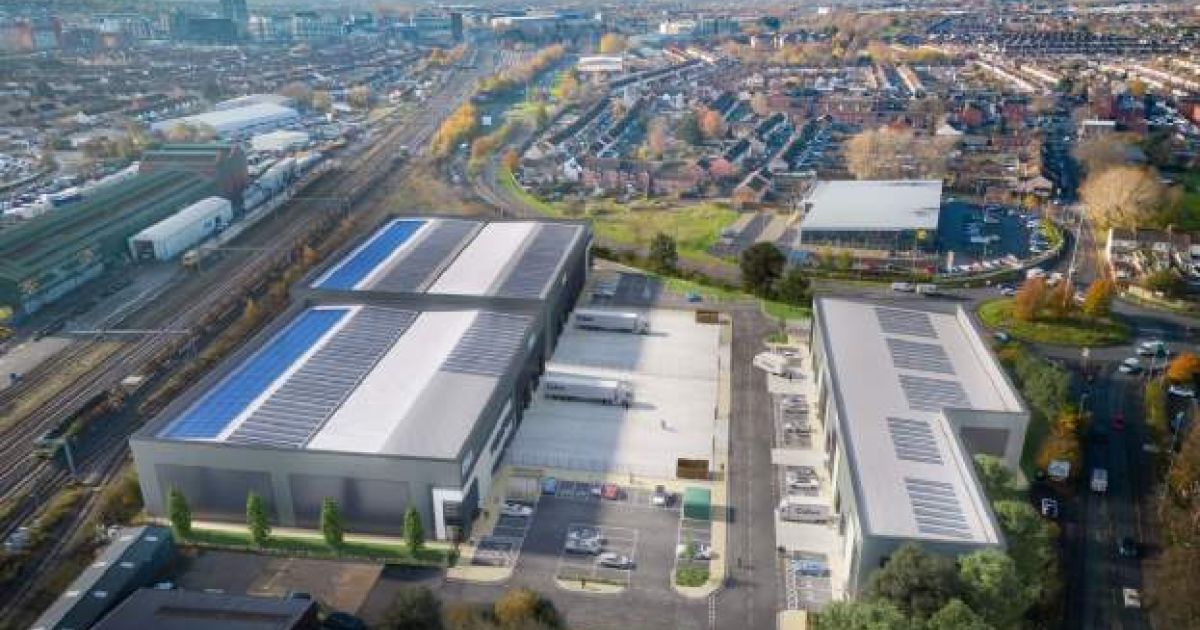New Prime Urban Warehousing Scheme Under Construction In Bristol