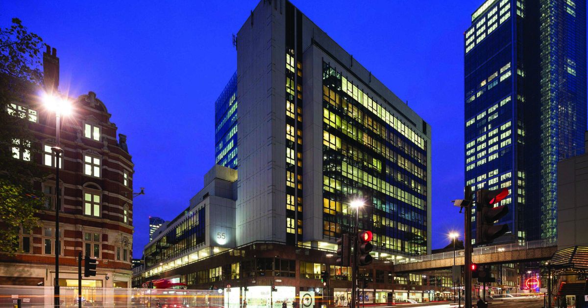 Landsec acquires 55 Old Broad Street, EC2, for £87m