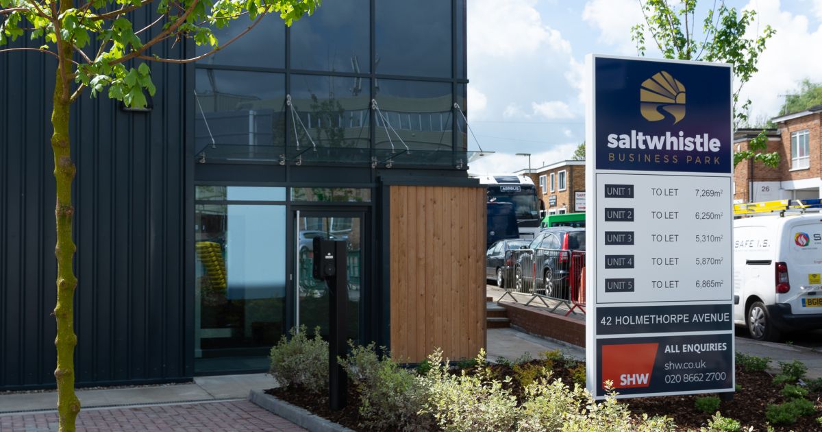 SHW completes first letting at Saltwhistle Business Park, Redhill