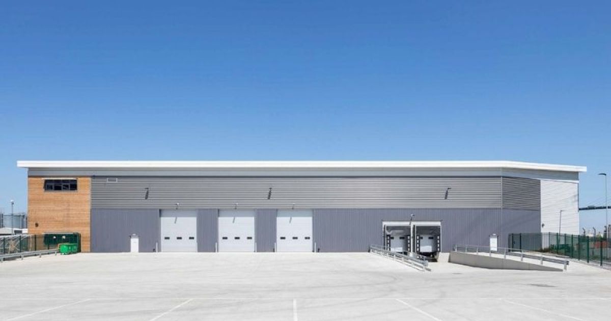New build distribution property in Dartford let by M&G Real Estate