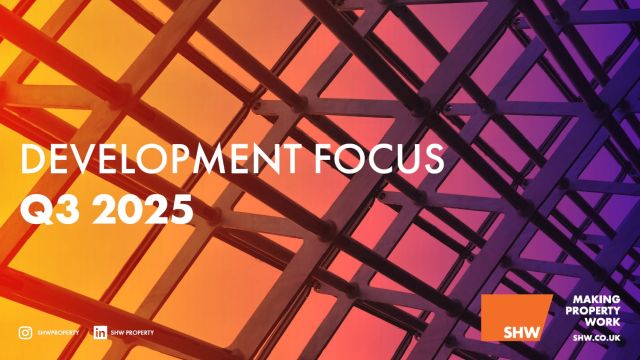 SHW's South East Development Focus
