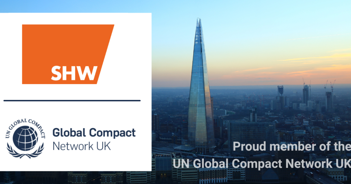 SHW joins the United Nations Global Compact