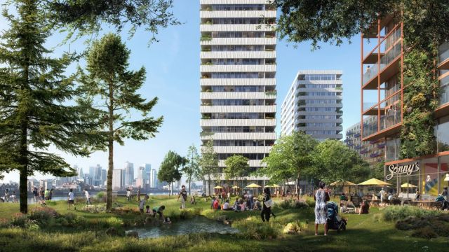 U+I submits plans for new mixed-use neighbourhood on Greenwich Peninsula